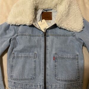 Levis Denim Sherpa Jacket - NWT